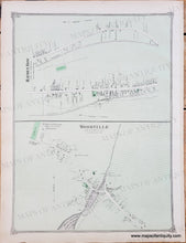 Load image into Gallery viewer, 1875 - Hopkinton, North and South, Woodville, Hayden Row (MA) - Antique Map