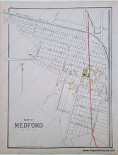 Load image into Gallery viewer, Antique-Map-Medford-(MA)-Massachusetts--1889-Walker-Maps-Of-Antiquity