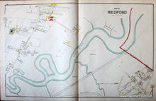 Load image into Gallery viewer, Antique-Map-Medford-(MA)-Massachusetts--1889-Walker-Maps-Of-Antiquity