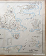 Load image into Gallery viewer, 1903 - Onset Bay (Ma) Antique Map Genuine Hand-Colored