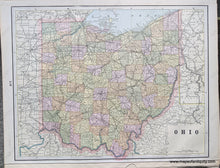 Load image into Gallery viewer, 1892 - Virginia And West Virginia; Versos: Maryland Delaware Ohio Antique Chart Genuine