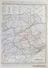 Load image into Gallery viewer, Genuine-Antique-Map-Set-of-two-maps-Eastern-Half-of-Pennsylvania-Western-Half-of-Pennsylvania-1900-circa-Cram-Grant-Maps-Of-Antiquity