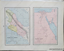 Load image into Gallery viewer, 1892 - Medo-Persian Empire Showing Its Twenty Satrapies B.c. 529-331; Verso: Map Of Ancient Italy