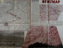 Load image into Gallery viewer, Antique-Military-Lithographed-Map-Celebes-Netherlands-Indies-Indonesia-/-WWII-Newsmap-Military-World-War-II-1944-U.S.-Government-Maps-Of-Antiquity