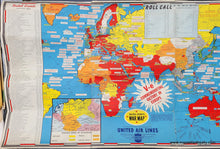 Load image into Gallery viewer, Antique-Printed-Color-Map-Dated-Events-War-Map-1945-C.-C.-Petersen-Shaw-Barton-Inc.-WWII-World-War-II-1940s-1900s-20th-century-Maps-of-Antiquity