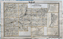Load image into Gallery viewer, Antique-Hand-Colored-Map-Double-sided-sheet-with-multiple-maps:-centerfold--Counties-of-Kendall-Will-Grundy-and-south-part-of-Cook;-versos:-LaSalle-County-/-Kankakee-County-Illinois-1876-Warner-&-Beers-/-Union-Atlas-Co.-Midwest-1800s-19th-century-Maps-of-Antiquity