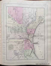 Load image into Gallery viewer, 1884 - Double-Sided Sheet With Multiple Maps: Centerfold County And Township Map Of The States
