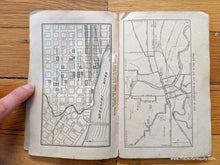 Load image into Gallery viewer, 1919 - Clason’s Guide Map Of Iowa Antique Genuine Folding