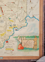 Load image into Gallery viewer, Genuine-Antique-Map-A-Map-of-Indiana-Showing-its-History-Points-of-Interest-and-the-Holdings-of-the-Dept-Of-Conservation--1932-Lee-Carter-Maps-Of-Antiquity