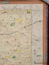 Load image into Gallery viewer, Genuine-Antique-Map-A-Map-of-Indiana-Showing-its-History-Points-of-Interest-and-the-Holdings-of-the-Dept-Of-Conservation--1932-Lee-Carter-Maps-Of-Antiquity