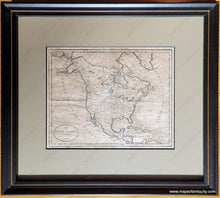 Load image into Gallery viewer, NAM054FR-Antique-Map-North-America-latest-discoveries-1800-Thomas-Andrews-Morse-Maps-Of-Antiquity