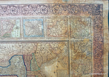 Load image into Gallery viewer, 1845 - National Map Of The American Republic Antique Genuine Wall