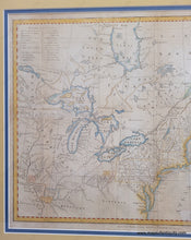 Load image into Gallery viewer, Antique-hand-colored-framed-Map-A-Map-of-the-Northern-&-Middle-States;-Comprehending-the-Western-Territory-&-the-British-Dominions-in-north-America.-From-the-Best-Authorities.-North-America--1792-Morse-Maps-Of-Antiquity-1800s-19th-century