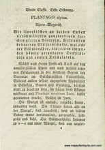 Load image into Gallery viewer, 1828 - Plantago Alpina L. Or Alpine Plantain Botanical Illustration Antique Print Genuine