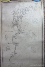 Load image into Gallery viewer, 1910 - Gloucester To Entrance Of Kennebec River Eldridge Chart E Antique Genuine Nautical