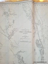 Load image into Gallery viewer, Antique-Nautical-Chart-Bahama-Banks-and-Gulf-of-Florida-United-States-Florida-1848-1865-Edmund-Blunt-Maps-Of-Antiquity