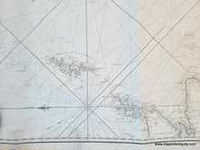 Load image into Gallery viewer, NAU145-Antique-Nautical-Chart-A-New-Chart-of-the-North-Sea--German-Ocean-Europe-General-Nautical-Charts-1840-Blachford-Maps-Of-Antiquity