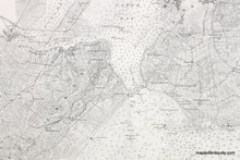 Load image into Gallery viewer, 1885 - New York Bay And Harbor Antique Chart Genuine Nautical