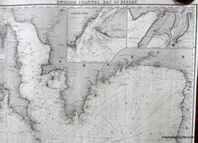 Load image into Gallery viewer, 1879 - Great Britain And Ireland With Coasts Of France Spain- Orkney & Faroe Islands To The Bay