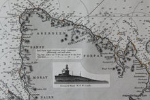 Load image into Gallery viewer, 1879 - Great Britain And Ireland With Coasts Of France Spain- Orkney & Faroe Islands To The Bay