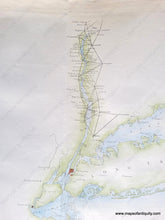 Load image into Gallery viewer, 1853 - Northeast Coastline Sketch B Showing The Progress Of Section No. 2 Antique Coast Chart