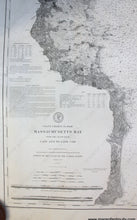 Load image into Gallery viewer, 1872 - Chart No. 9 Boston Bay And Approaches Antique Genuine Coastal