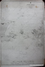 Load image into Gallery viewer, Black-and-White-Antique-Chart-Indonesia---Gaspar-Strait-Pacific-Indonesia-1884-British-Admiralty-Maps-Of-Antiquity