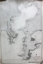 Load image into Gallery viewer, Black-and-White-Nautical-Chart-Tokyo-and-Gulf-of-Tokio-or-Yedo-Asia-Japan-1889-British-Admiralty-Maps-Of-Antiquity