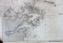 Load image into Gallery viewer, 1892 - Approaches To Shanghai China Kweshan Island The Yang Tse Kiang Antique Chart Nautical