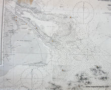 Load image into Gallery viewer, 1892 - Approaches To Shanghai China Kweshan Island The Yang Tse Kiang Antique Chart Nautical