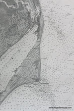 Load image into Gallery viewer, 1883 - Coast Chart No. 161 Cape Canaveral Florida Antique Genuine Nautical