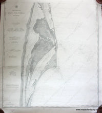 Load image into Gallery viewer, Black-and-White-Antique-Nautical-Chart-Coast-Chart-No.-161-Cape-Canaveral-Florida-United-States-Florida-1883-US-Coast-and-Geodetic-Survey-Maps-Of-Antiquity