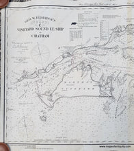 Load image into Gallery viewer, Antique-Nautical-Chart-C-Martha's-Vineyard-Nantucket-Chatham-Eldridge-Nautical-Sailing-Chart-1914