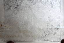 Load image into Gallery viewer, 1889 - Thames River Harbor Of New London & Approaches Connecticut Antique Chart Genuine Nautical