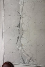 Load image into Gallery viewer, 1890 - The Gulf Coast Of Mexico From Rio Grande To Cape Roxo Antique Chart Genuine Nautical