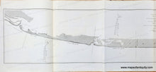 Load image into Gallery viewer, 1889 - Physical Survey Cape Cod Mass. Comparison of Surveys showing Changes in Shore Line, 1848-1888. - Antique Map