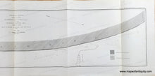 Load image into Gallery viewer, 1889 - Physical Survey Cape Cod Mass. Comparison of Surveys showing Changes in Shore Line, 1848-1888. - Antique Map