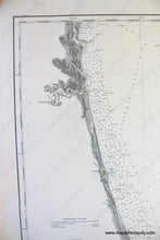 Load image into Gallery viewer, 1882/1898 - General Chart Of The Coast No. Xiii From St. Mary’s Entrance To Cape Canaveral