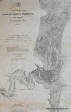 Load image into Gallery viewer, 20Th Century - Coast Chart No. 158 From St. Mary’s Entrance To Latitude 30N (Florida) Vintage