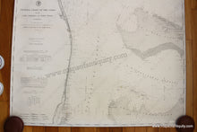 Load image into Gallery viewer, 1884 - General Chart Of The Coast No. Xiv Cape Canaveral To Fowey Rocks Antique Genuine Nautical
