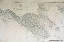 Load image into Gallery viewer, 1884 - San Francisco Entrance California Antique Chart Genuine Nautical