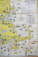 Load image into Gallery viewer, 1940S - Coastwise Cruising Guide No. 1 Eastport Me. To Block Island R.i. Antique Pictorial Map