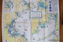 Load image into Gallery viewer, 1940S - Coastwise Cruising Guide Kennebunkport Me. To Fall River Ma. Antique Pictorial Map Genuine