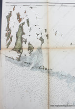 Load image into Gallery viewer, Genuine-Antique-Nautical-Chart-Preliminary-Coast-Chart-No.-70-Florida-Reefs-From-Long-Key-to-Newfound-Harbor-Key-1863-U.S.-Coast-Survey-Maps-Of-Antiquity