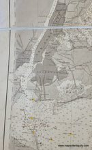 Load image into Gallery viewer, Genuine-Antique-Printed-Color-Chart-Montauk-Point-to-New-York-and-Long-Island-Sound-1889/1899-US-Coast-&-Geodetic-Survey-Maps-Of-Antiquity