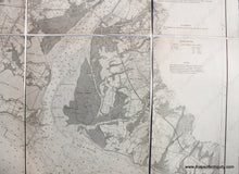 Load image into Gallery viewer, Genuine-Antique-Nautical-Chart-Connecticut-River-Entrance-to-Deep-River-Connecticut-1895/1897-US-Coast-&-Geodetic-Survey-Maps-Of-Antiquity