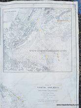 Load image into Gallery viewer, Genuine-Antique-Nautical-Chart-Coast-of-North-America-from-Point-Judith-to-Cape-St.-Antonio-(Island-of-Cuba)-including-the-Bahama-Banks-1846-Blunt-Maps-Of-Antiquity