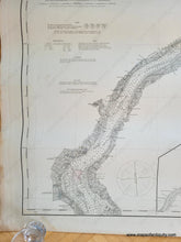 Load image into Gallery viewer, Genuine-Antique-Nautical-Chart-Coast-Chart-No.-126-Delaware-River-Penns-Neck-to-Philadelphia-1896-US-Coast-and-Geodetic-Survey-Maps-Of-Antiquity