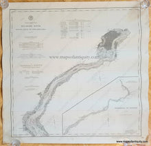 Load image into Gallery viewer, Genuine-Antique-Nautical-Chart-Coast-Chart-No.-126-Delaware-River-Penns-Neck-to-Philadelphia-1896-US-Coast-and-Geodetic-Survey-Maps-Of-Antiquity