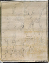 Load image into Gallery viewer, 1832 - Rare Chart Of Narragansett Bay Surveyed In By Capt. Alex. S. Wadsworth Lieut. Thos. R.